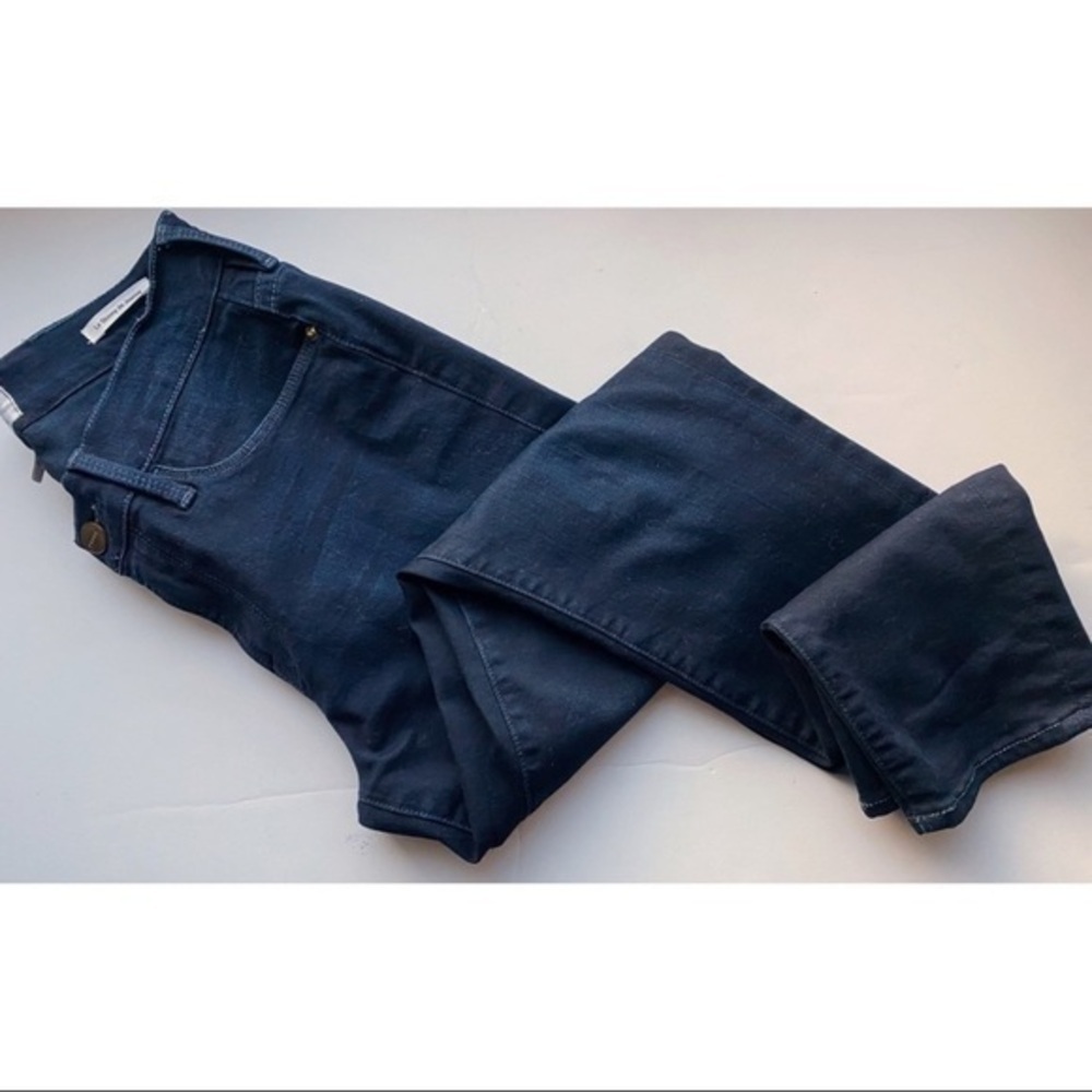 Frame • Le Jeanne De Skinny Dark Wash Jeans